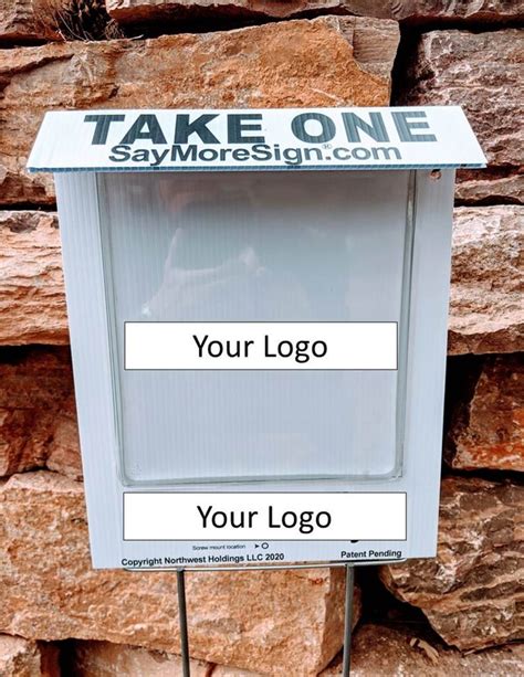 real estate brochure holder|real estate flyer holder.